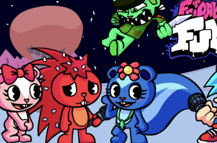 FNF vs Flaky Remake (Happy Tree Friends) Play Game Online For Free